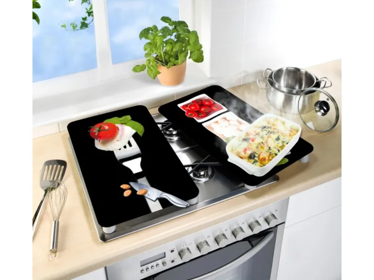 Wenko Herdabdeckplatte Universal 2er Set Caprese