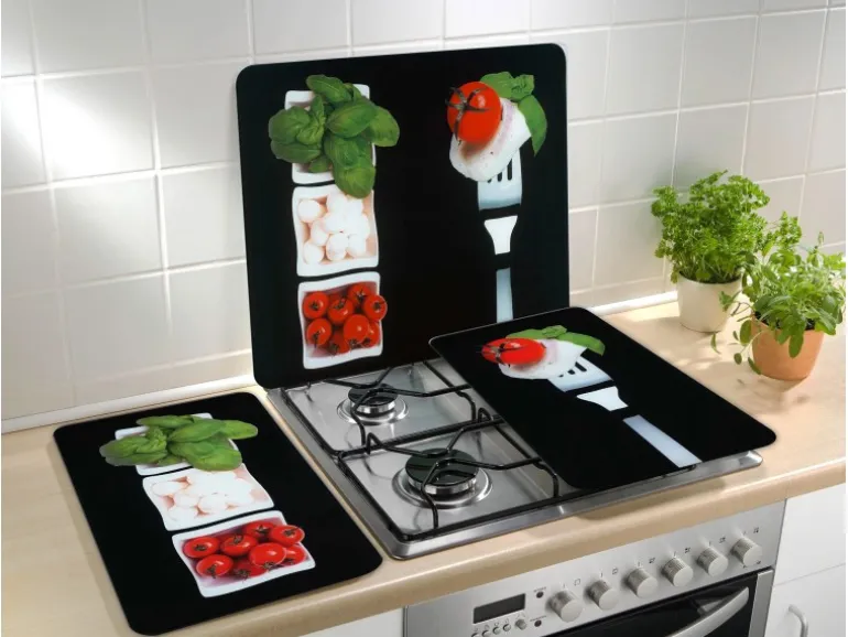 Wenko Herdabdeckplatte Universal 2er Set Caprese