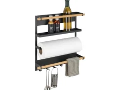 Wenko Küchenregal Magna Schwarz