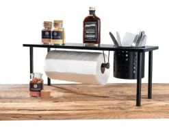 Wenko Küchenregal mit Rollenhalter Blanco für alle gängigen Küchenrollen