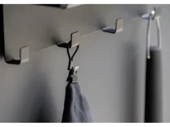 Wenko Klemm-Ösen Metall 1,7 cm x 5,3 cm x 1 cm Schwarz 4 Stück