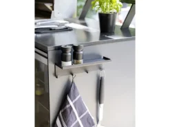 Wenko Klemm-Ösen Metall 1,7 cm x 5,3 cm x 1 cm Schwarz 4 Stück