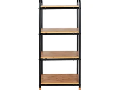 Wenko Regal Loft Bambus Braun mit 4 Etagen