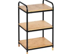 Wenko Regal Loft Bambus Braun mit 3 Etagen