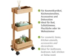 WENKO Regal Tortona Bambus