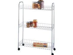 Wenko Rollregal Slim Chrom