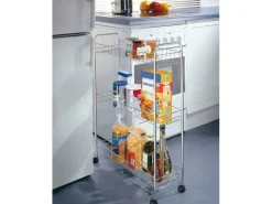 Wenko Rollregal Slim Chrom