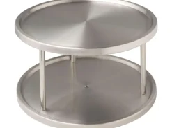 Wenko Schrankrondell Duo Edelstahl