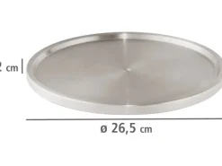 Wenko Schrankrondell Uno Edelstahl Rostfrei