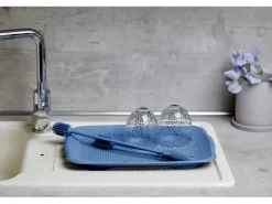 Wenko Silikon Flaschenbürste 38 cm Blau