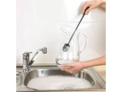 Wenko Silikon Flaschenbürste 38 cm Anthrazit