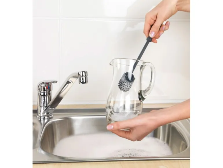 Wenko Silikon Spülbürste 25 cm Anthrazit
