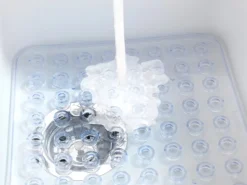 Wenko Spülbeckeneinlage Kristall Eckig 31 cm x 27,5 cm Transparent