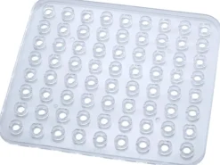 Wenko Spülbeckeneinlage Kristall Eckig 31 cm x 27,5 cm Transparent