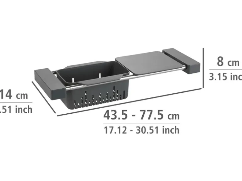 Wenko Spülbecken-Organizer Spülen-Caddy Cami ausziehbar