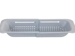 Wenko Spülbecken-Sieb Sivo Ausziehbar 50 cm x 7 cm x 20 cm Grau