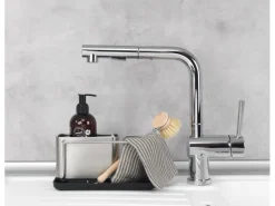 WENKO Spülorganizer Orio Edelstahl