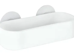 Wenko Static-Loc Wandablage Osimo Kunststoff Weiß