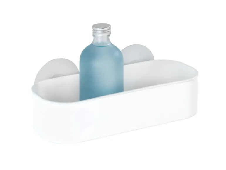 Wenko Static-Loc Wandablage Osimo Kunststoff Weiß