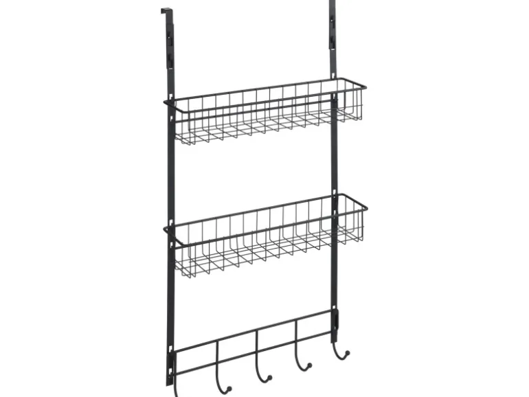 Wenko Türregal zum Aufhängen Schwarz