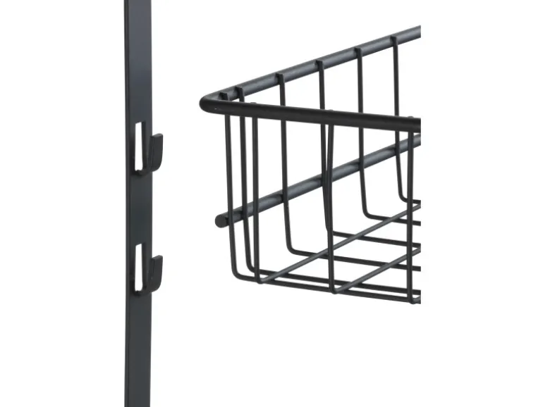 Wenko Türregal zum Aufhängen Schwarz