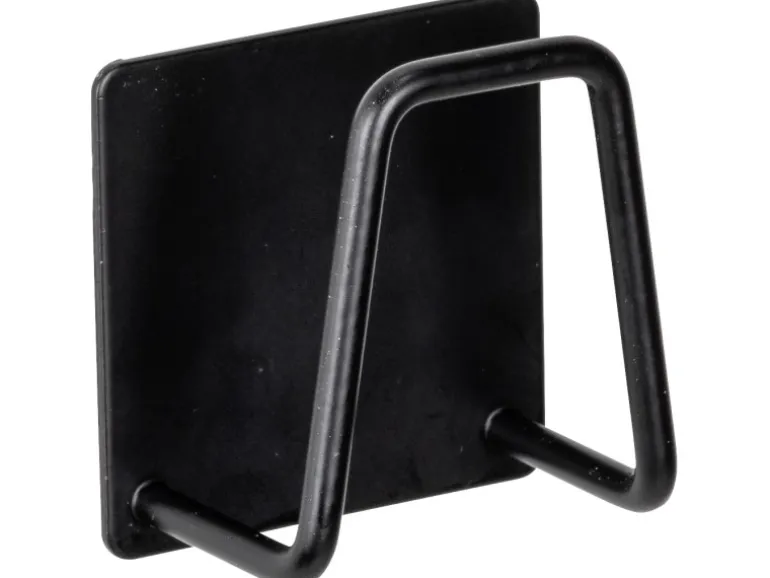 Wenko Universal-Halter Edea Edelstahl 5 cm x 5 cm x 3,5 cm Schwarz