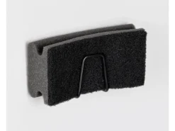 Wenko Universal-Halter Edea Edelstahl 5 cm x 5 cm x 3,5 cm Schwarz