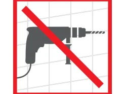 Wenko Universal-Halter Edea Edelstahl 5 cm x 5 cm x 3,5 cm Schwarz