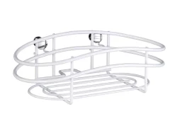 Wenko Wandablage Classic Plus Stahl 24 x 8 x 15 cm Weiß