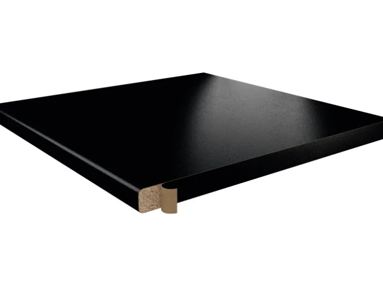 Westag Getalit Flex Kante 65 cm Schwarz (A1 C) 2-er Pack