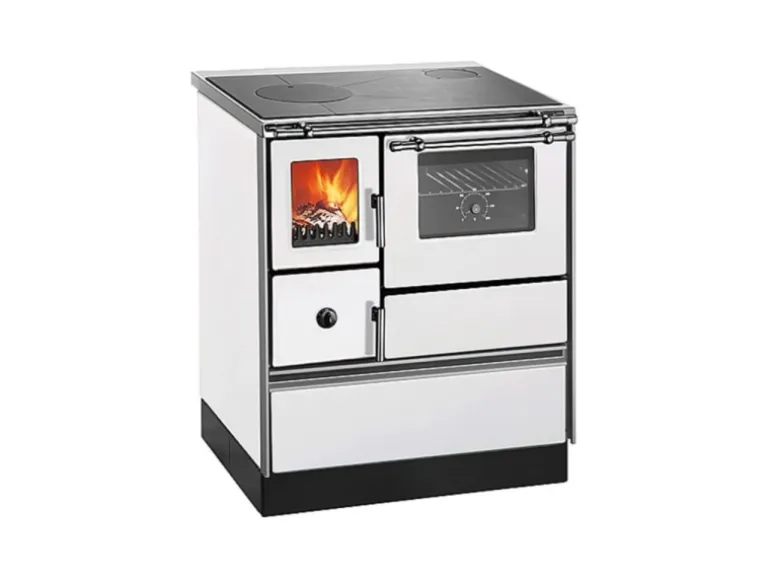 Westminster Dauerbrand Küchenherd K 176 F/A Weiß 5 kW EEK: A Anschluss rechts