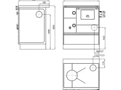 Westminster Küchenherd K 176 Weiß rechts EEK: A
