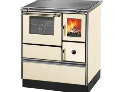 Westminster Küchenofen K 176 FA-70 links Stahl Elfenbein 5 kW