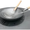 Wok-Set 3-teilig Edelstahl 56 cm x 35 cm x 12 cm