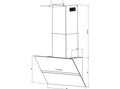 Wolkenstein Dunstabzugshaube W S4-60A++BTZ EEK: A++