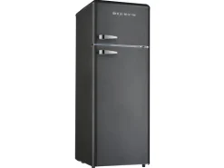 Wolkenstein Kühl-Gefrierkombination GK212.4RT B Schwarz Matt