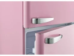 Wolkenstein Kühl-Gefrierkombination KG250.4RT SP Pink Glänzend