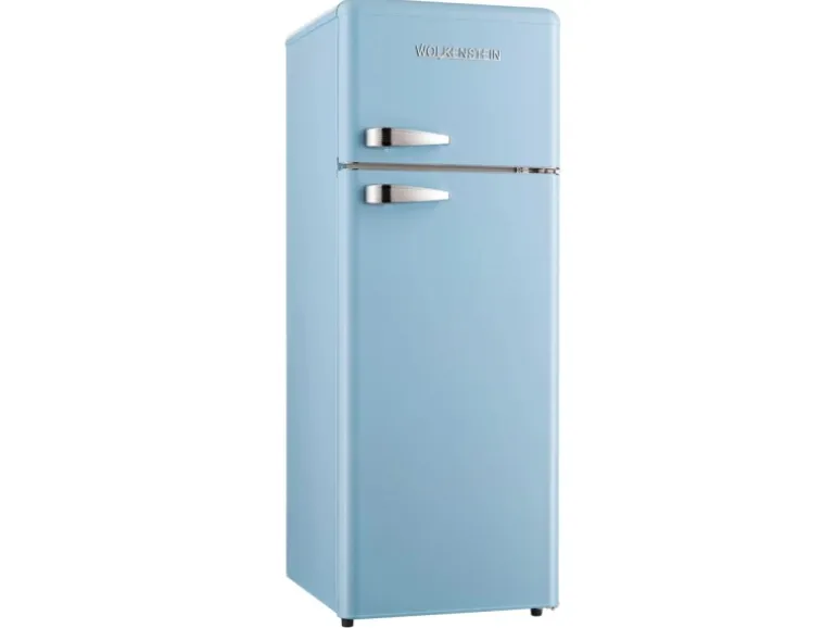Wolkenstein Retro-Kühl-Gefrierkombination GK212.4RT Himmelblau
