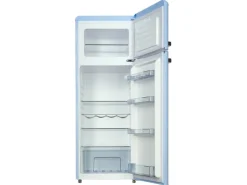 Wolkenstein Retro-Kühl-Gefrierkombination GK212.4RT Himmelblau