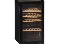 Wolkenstein Weintemperierschrank WTS49DW Schwarz EEK: G