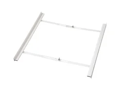 Xavax Zwischenbaurahmen für Waschmaschine und Trockner 55 - 66 cm