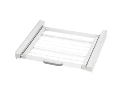 Xavax Zwischenbausatz für Waschmaschinen/Trockner mit Integriertem Wäscheständer