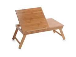 Zeller Betttablett Bambus mit Leseklappe 21,5 cm x 33 cm x 55 cm Natur