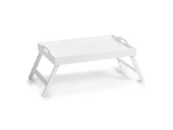 Zeller Betttablett MDF 27 cm x 35,5 cm x 56,5 cm Weiß