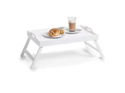 Zeller Betttablett MDF 27 cm x 35,5 cm x 56,5 cm Weiß