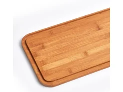 Zeller Brotkasten Metall mit Bambusdeckel Metall 42,5 x 23 x 12,3 cm Matt Weiß