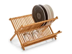 Zeller Geschirrabtropfständer Bambus 25 cm x 35 cm x 42 cm Natur