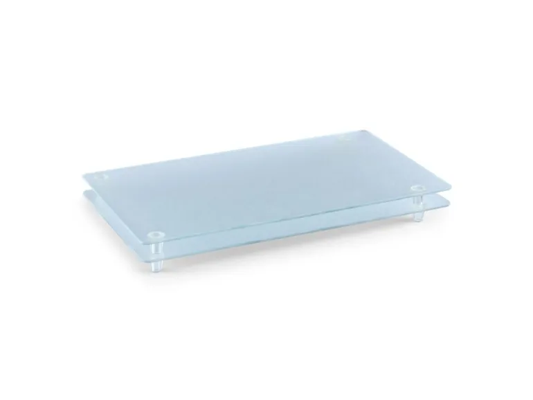 Zeller Glasschneideplatten-Set 2-teilig Transparent