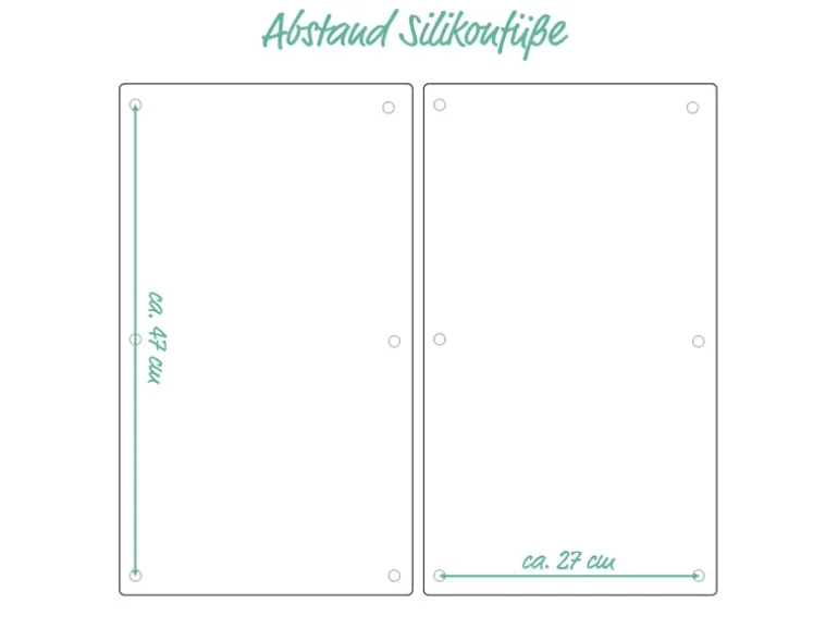 Zeller Herdabdeck-/Schneideplatten-Set Schiefer-Optik 2-teilig Anthrazit