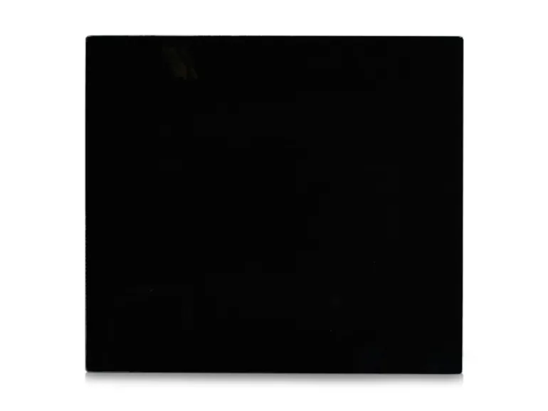 Zeller Herdblende-/Abdeckplatte Glas 50 cm x 56 cm Schwarz